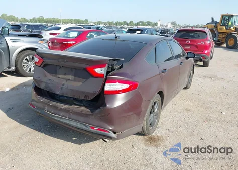 2016 Ford Fusion Se из США, поврежденный, VIN 3FA6P0H78GR381877